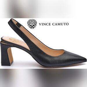 NWT Vince Camuto Women's Hamden Shoe Black/Souffle Lux US7